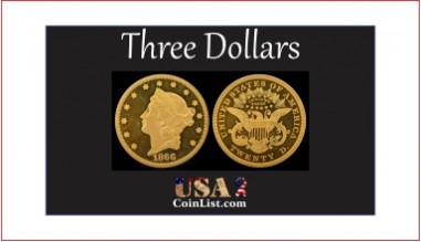 United States Three Dollars